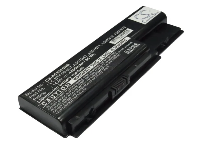 

Аккумулятор 4400 мАч AS07B32 AS07B72 AS07B42 1010872903 AS07B52 для Acer Aspire 7520 Aspire 6920 5920G 8920G 5920