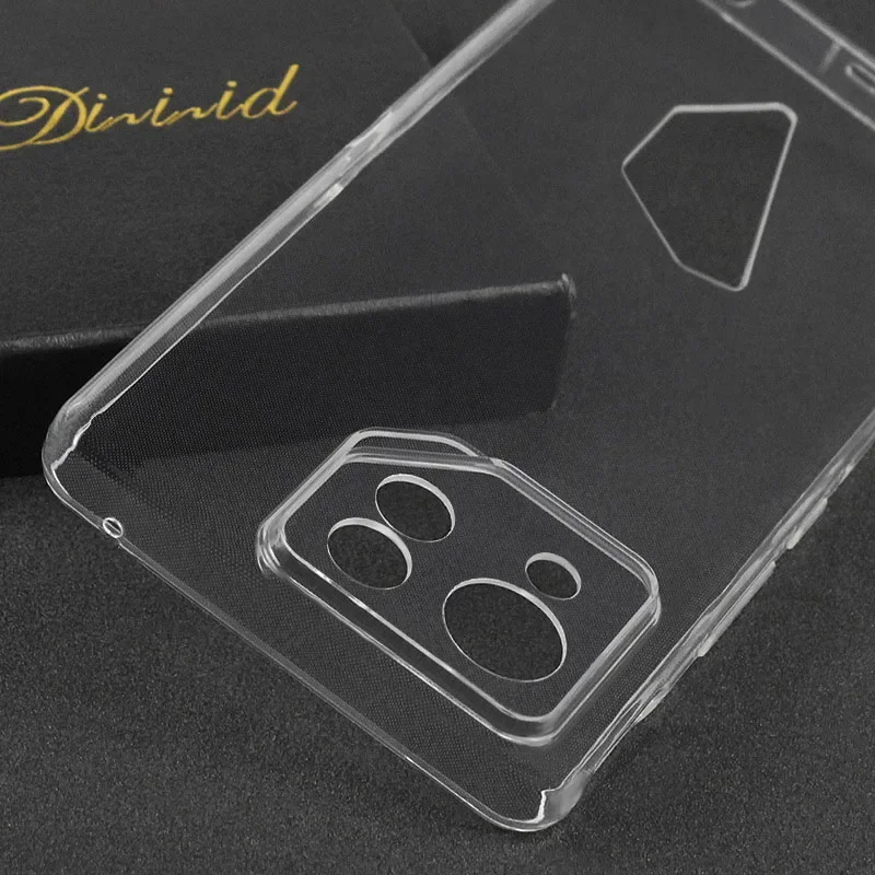 Простой тонкий мягкий прозрачный чехол из ТПУ для телефона Asus ROG 8 Pro 7 6 5 3 rog8 rog7 rog65G