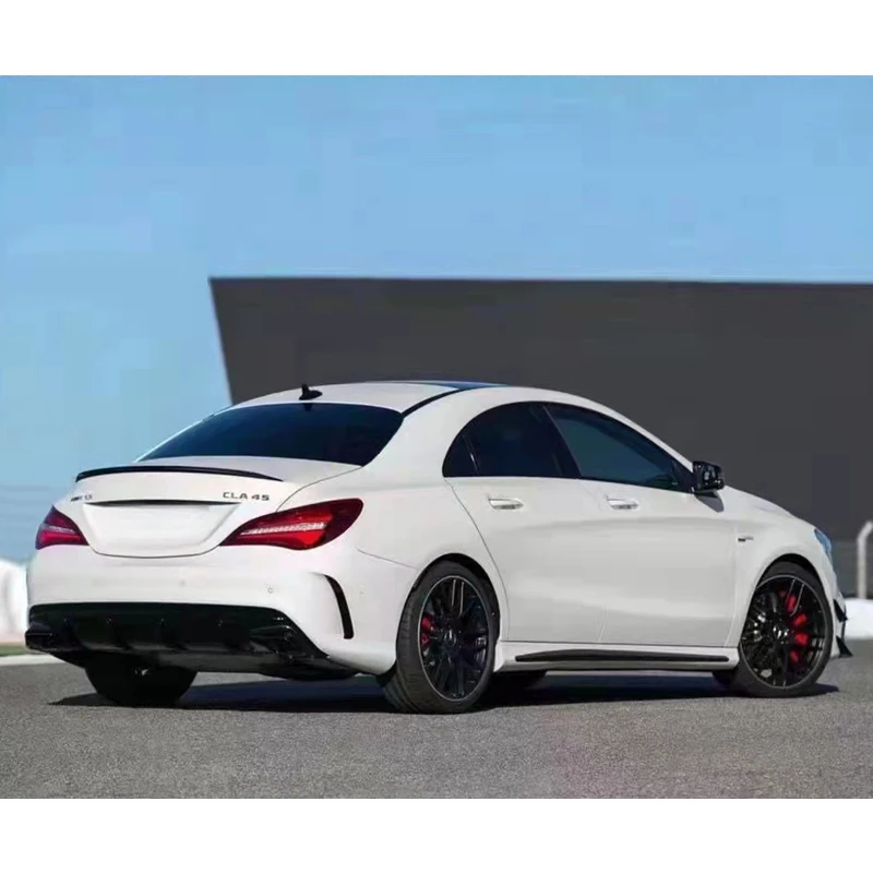 Для Mercedes Bena CLA AMG стиль корпус комплект передний бампер для W117 CLA200 CLA250 обновление 45