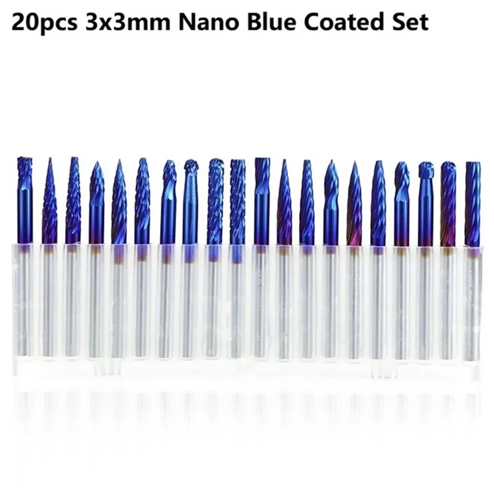 1 набор борфрез из карбида вольфрама для инструментов Dremel напильники дерева и