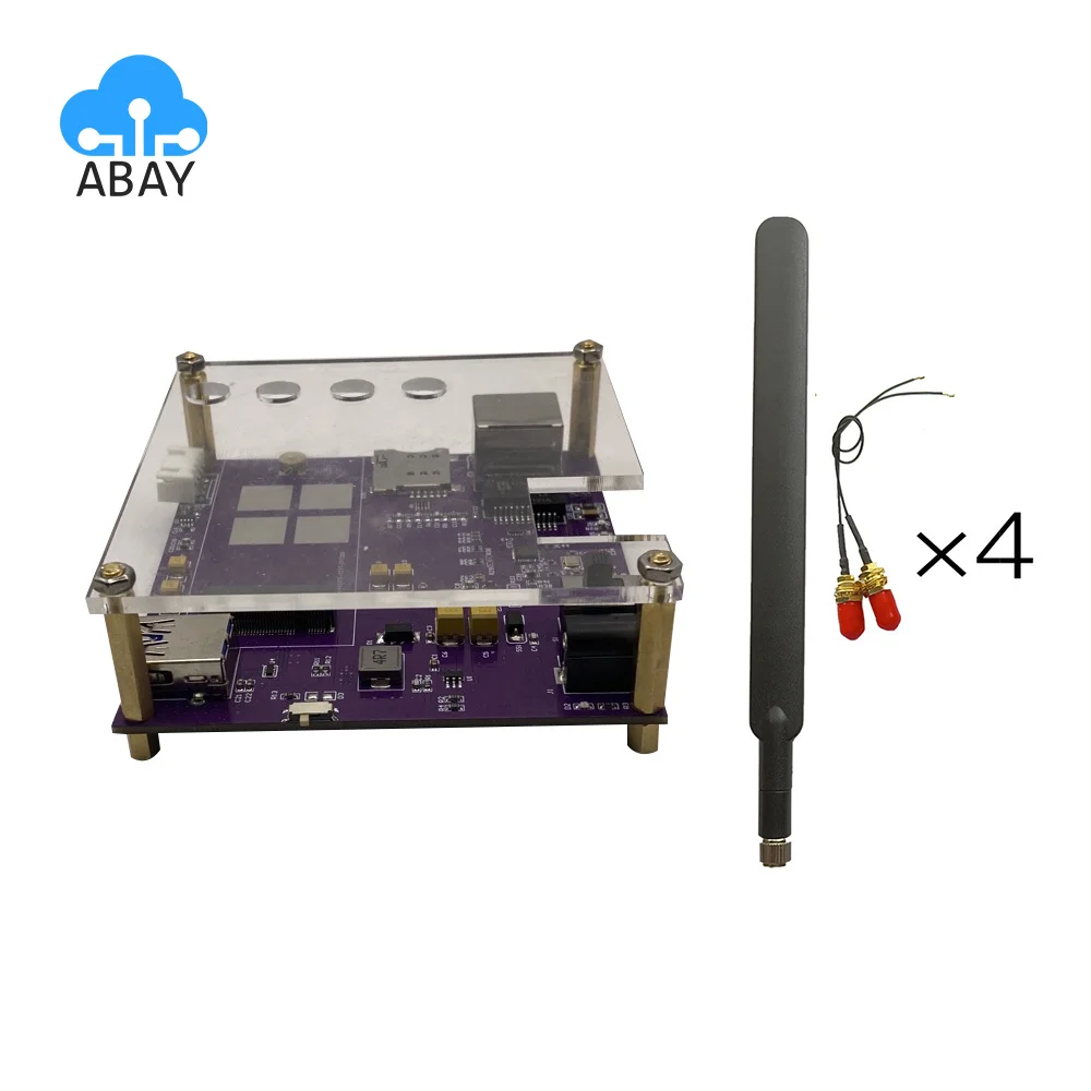5G Development Board For Quectel RM502Q-AE RM500Q-AE RM500Q-GL 5G sub-6GHz M.2 Interface + Antenna IPEX 4th Transfer Cable