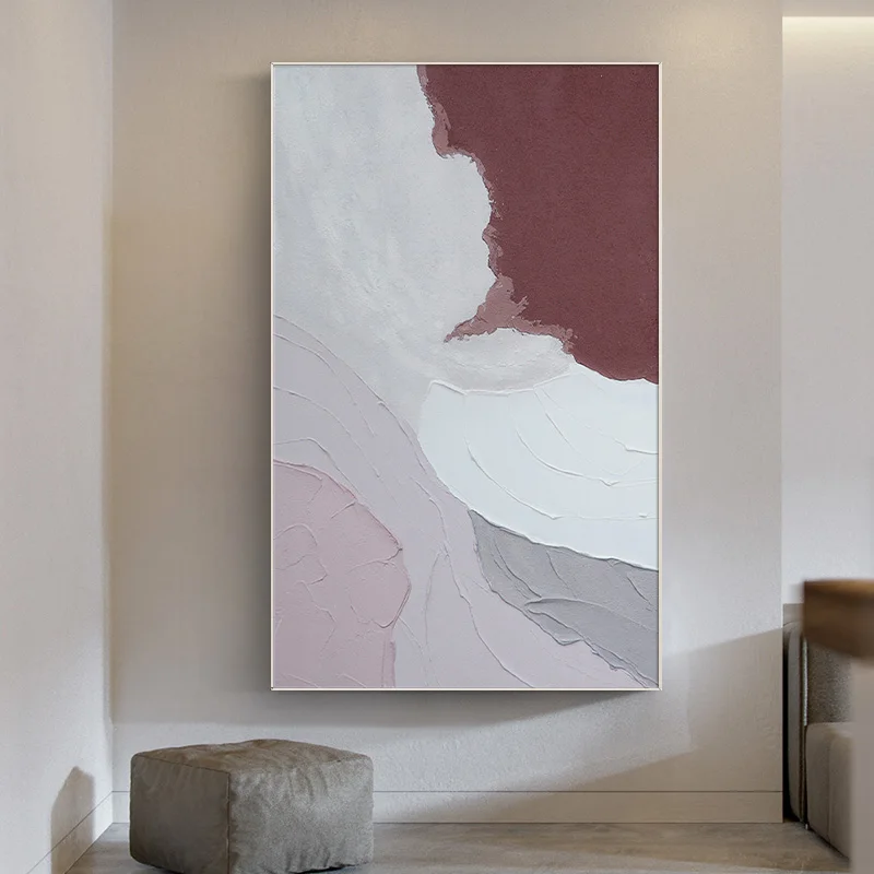 

Newest Abstract Geometric Canvas Oil Painting Picture 100% Hand-painted Abstract Wall Decoration Art Unframed Paintings Artwork