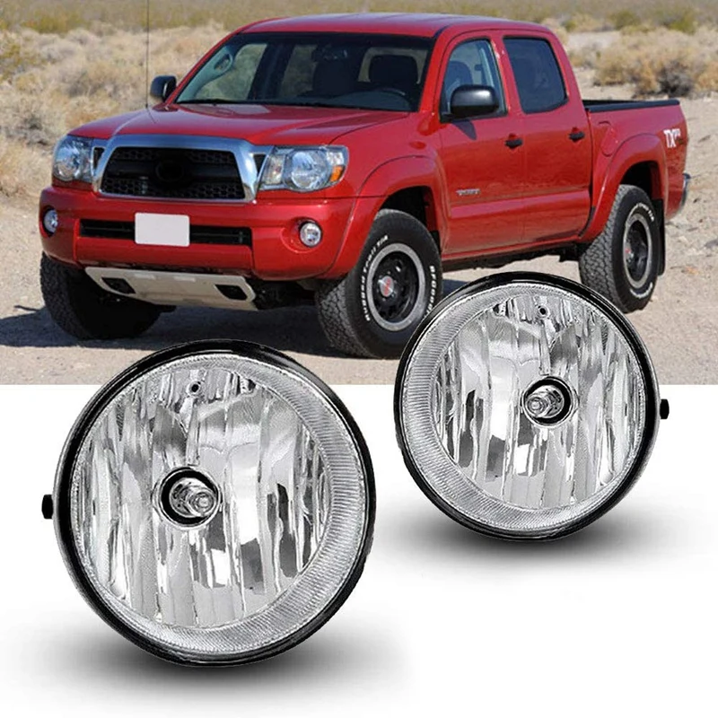 

Противотуманные фары для Toyota Solara 2004-2006 -2007 Tacoma 2012-2005, противотуманные фары с прозрачными линзами