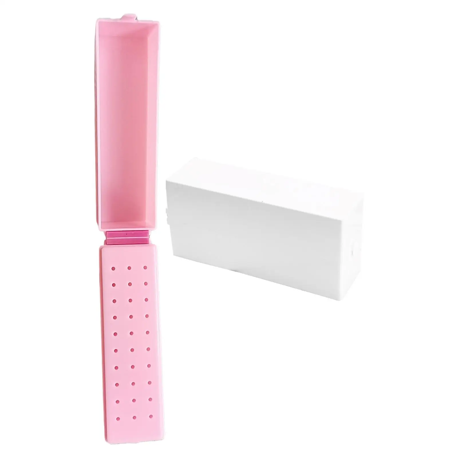 

Держатель для сверл для ногтей с 30 отверстиями пылезащитные инструменты для маникюра Подставка для хранения стеллаж для ногтей