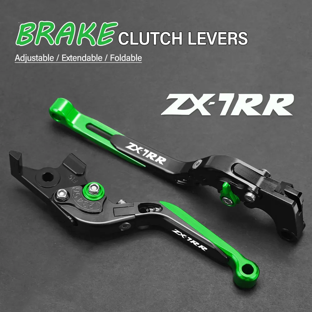 

FOR KAWASAKI ZX7RR ZX-7RR 1989-2003 Motorcycle Hand Brake Clutch Adjustable Levers Handle Folding Extendable Lever grip foldable