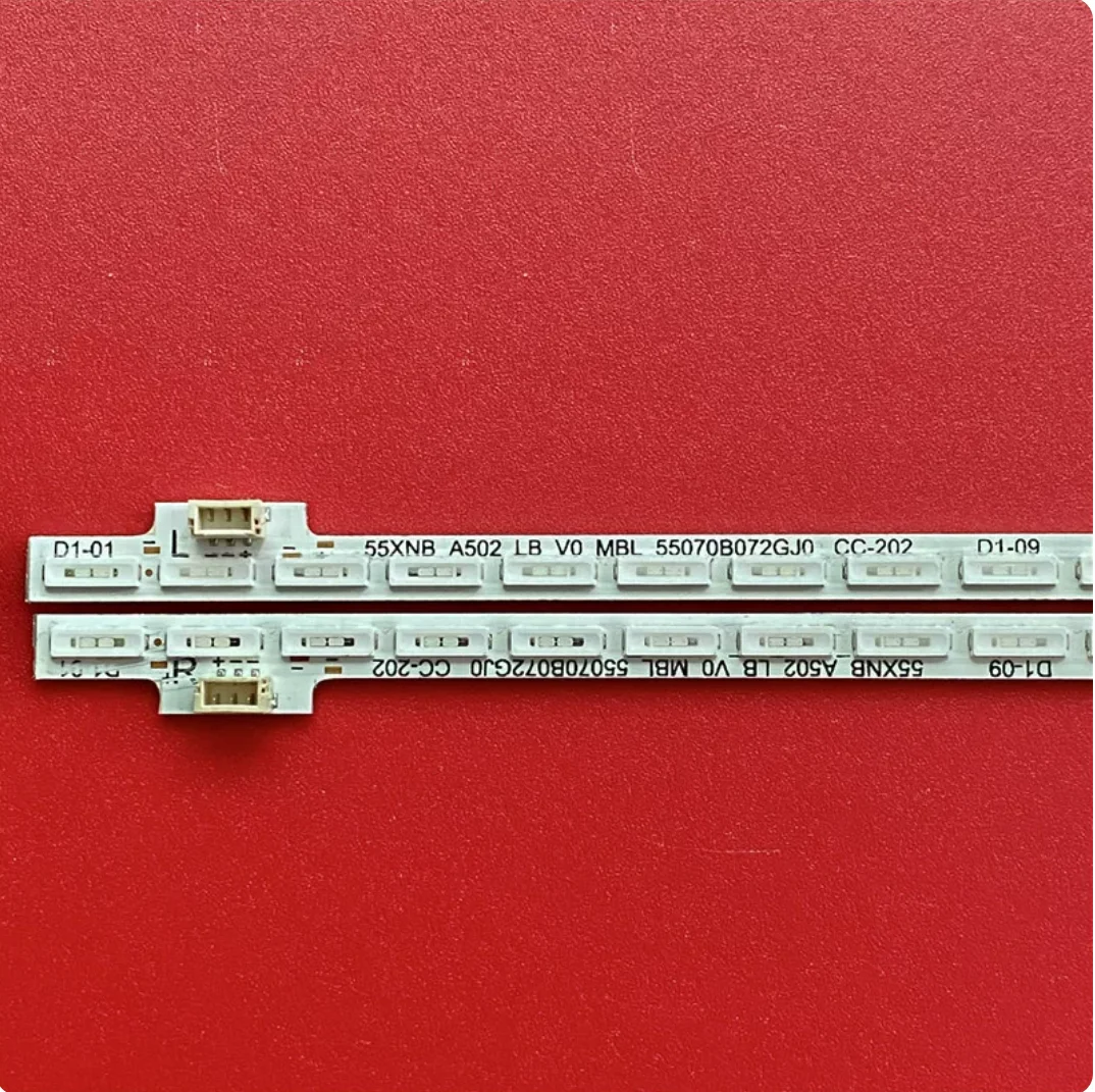 2 шт. светодиодные ленты для подсветки для 55PUF6850T3 XNB-A502-LB-V0 MBL-55070B072GJ0 GJ-550-D72-V0 (art.: 3920da4c6edde) - 3920da4c6edde