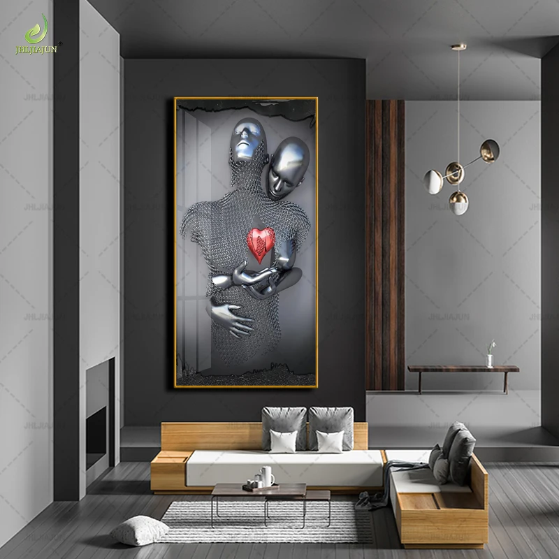 Оптовая продажа изысканный художественный фон для входа в атмосферу Золотая