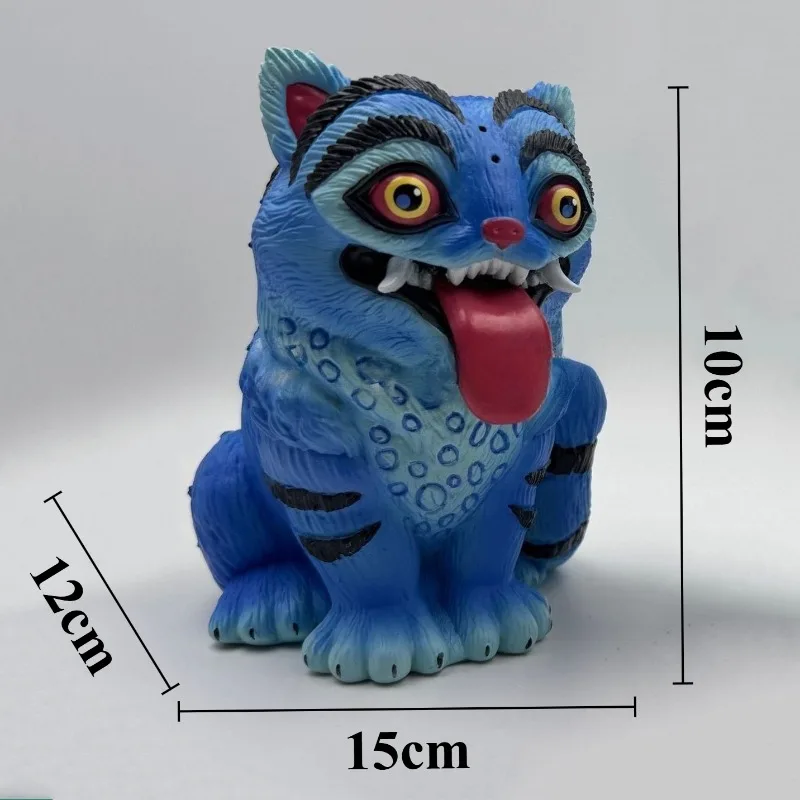 

Миниатюрные фигурки тигра и птицы из смолы