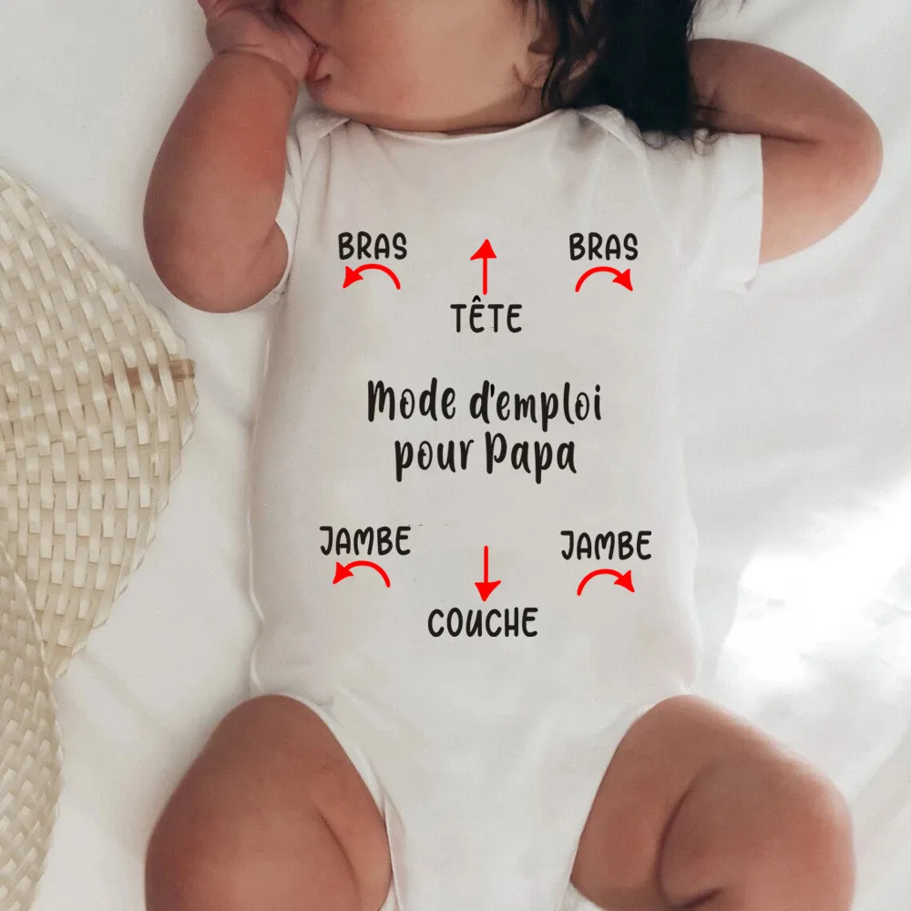 

2022 New Arrival Baby Girl Clothes Boys Bodysuit Letteres Print Ropa Bebe Newborn Cotton Romper Summer Jumpsuit