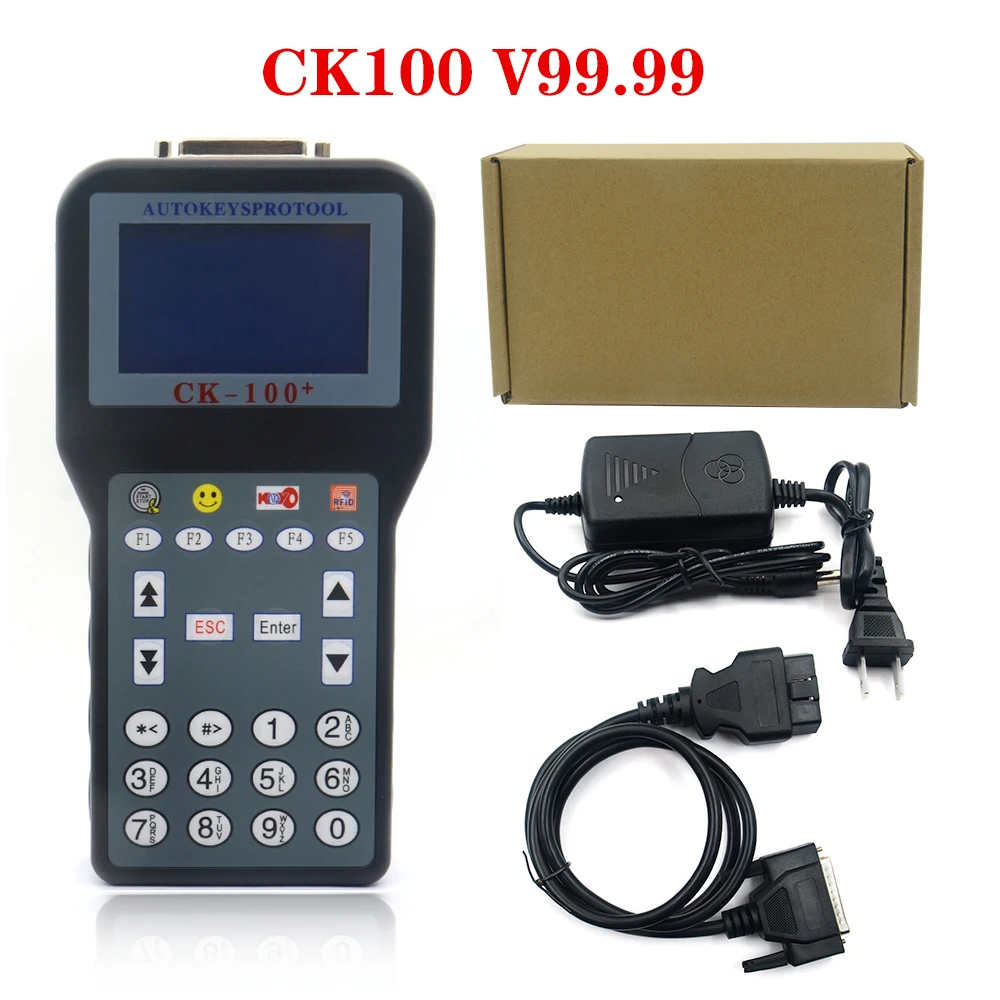 

CK100 V99.99 Auto Key Programmer Car Diagnostic Tool No Tokens Limited Latest Generation SBB CK-100 Multi-language