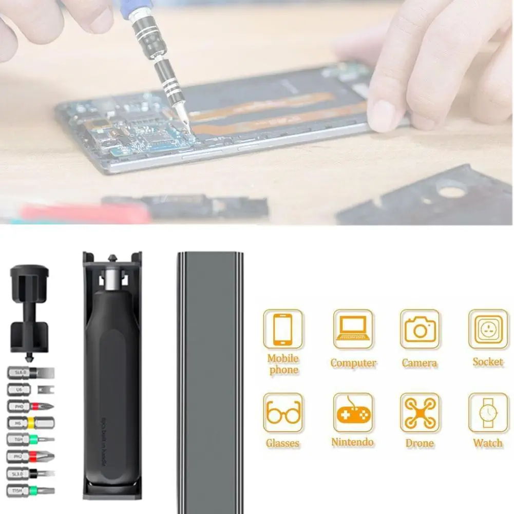 Набор прецизионных отверток PH0 PH2 SL3.0 SL6.0 T5H T6H H6 U6 набор магнитных звездообразных