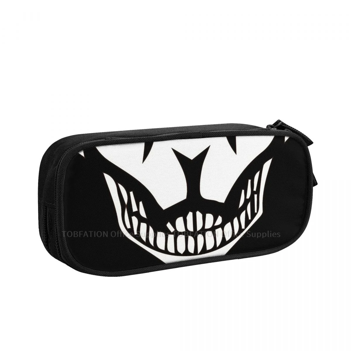 

Samurai Mouth Pencase Action-adventure Game Pencil Bag Girls Boys Student Stationary Bags Large Capacity Double Zipper