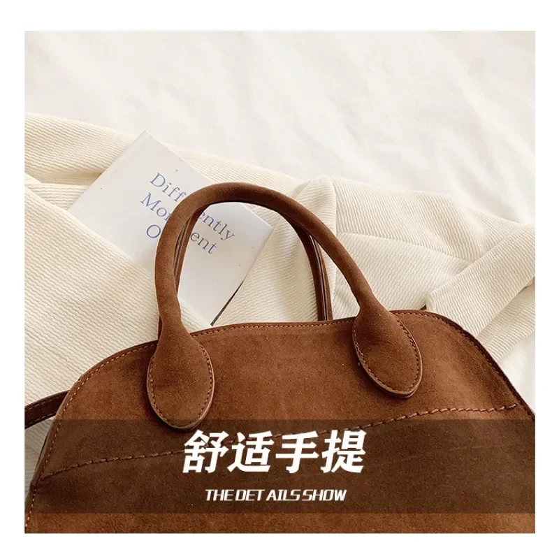 Трансграничная винтажная сумка большой вместимости новинка 2024 легкая роскошная