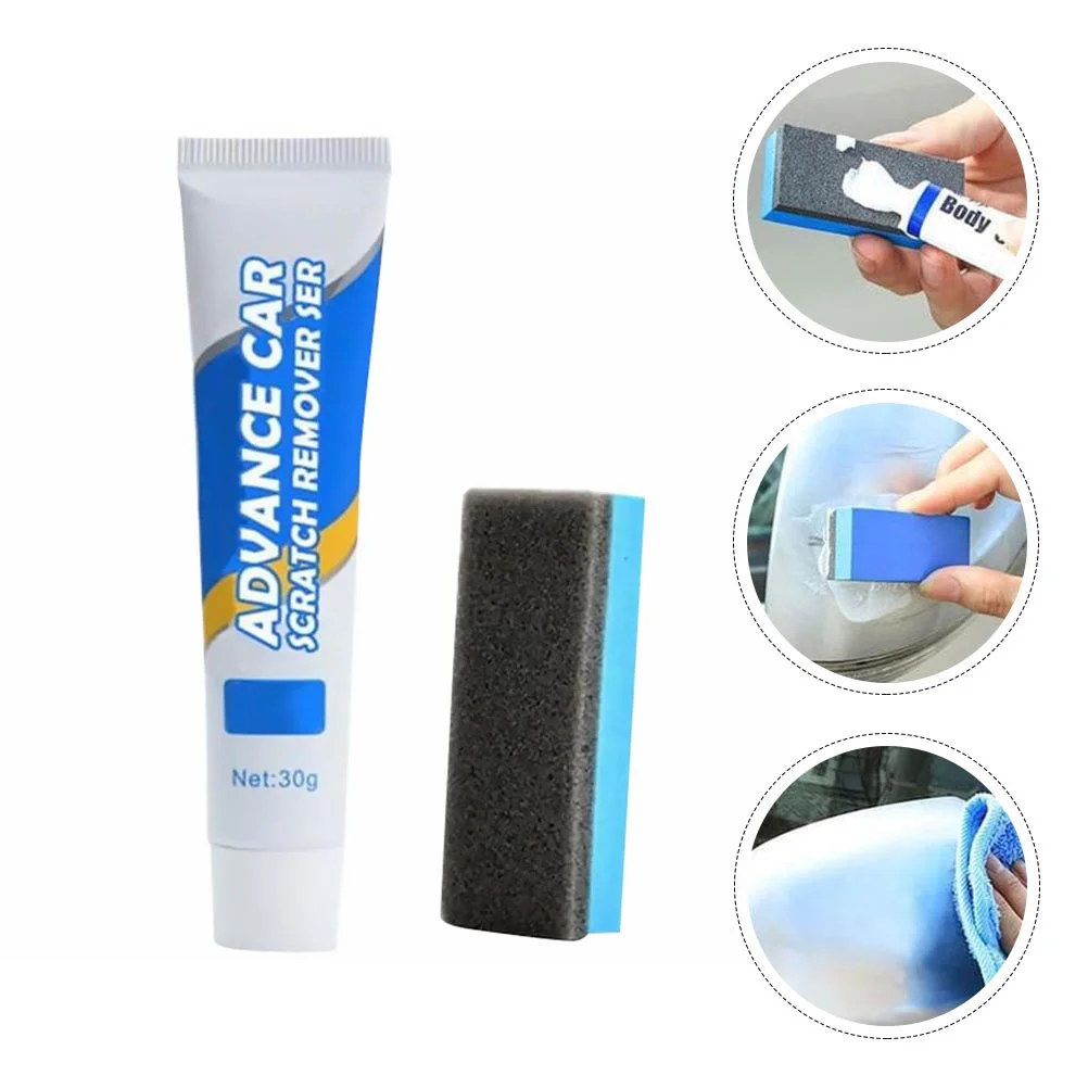 

1 Set/2pcs Chic Creative Paint Care Abrasive Car Repair Tool Body Compound Paste