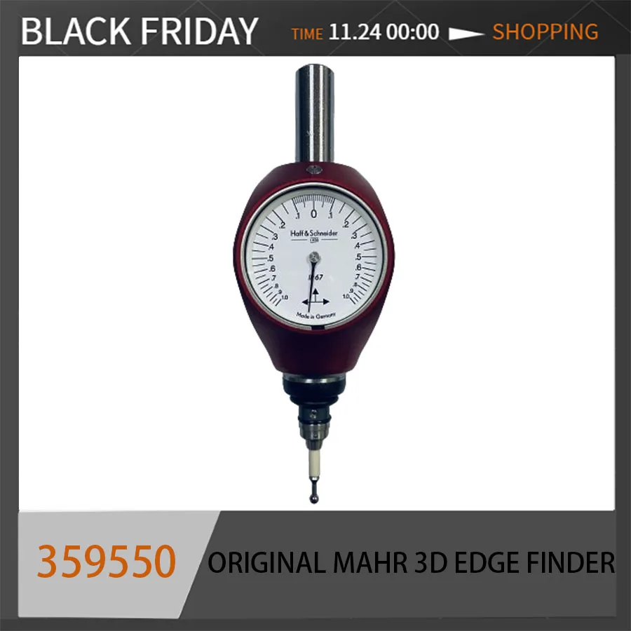 Оригинальный механический 3D Edge Finder Mahr указатель 802NW тип 16 хвостовик Mar 359550 Красная