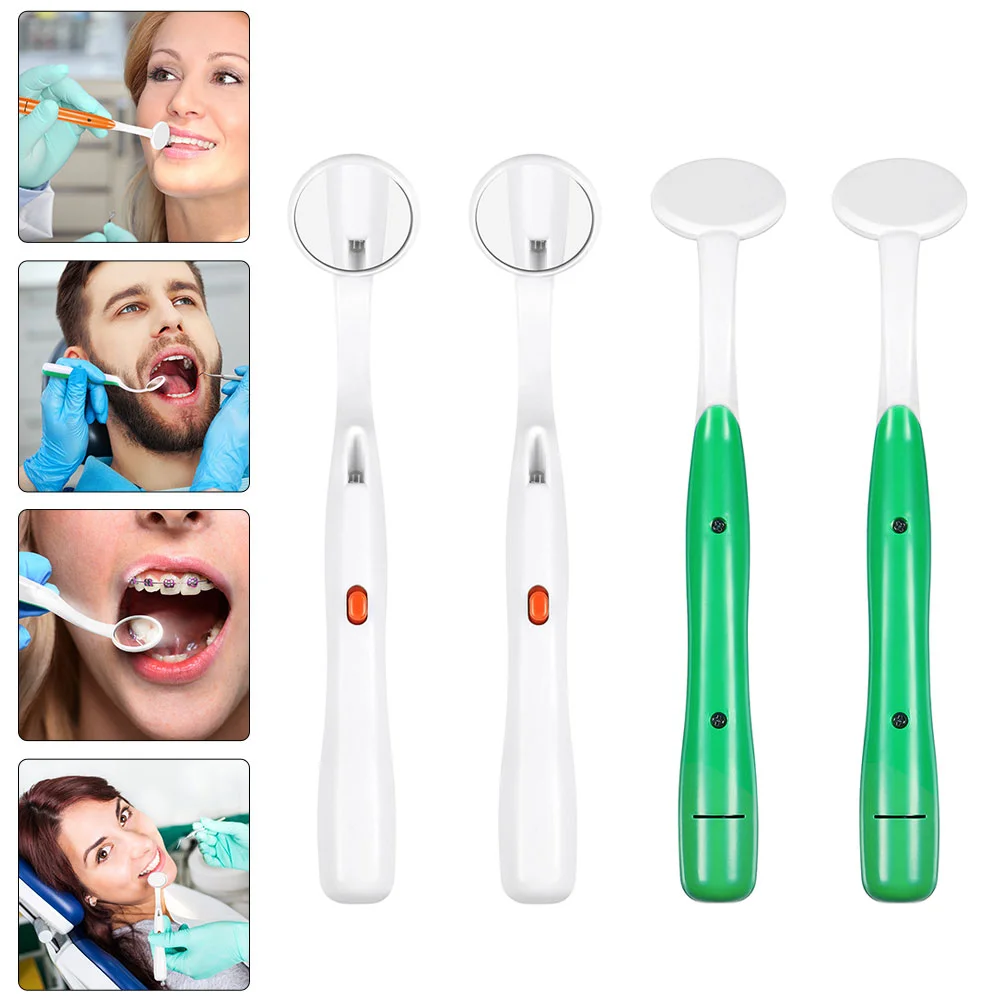 

Mirrorinspection Mouth Led Teethlightdentist Oralphotography Mirrors Intraoral Reflector Personal Checking Tools
