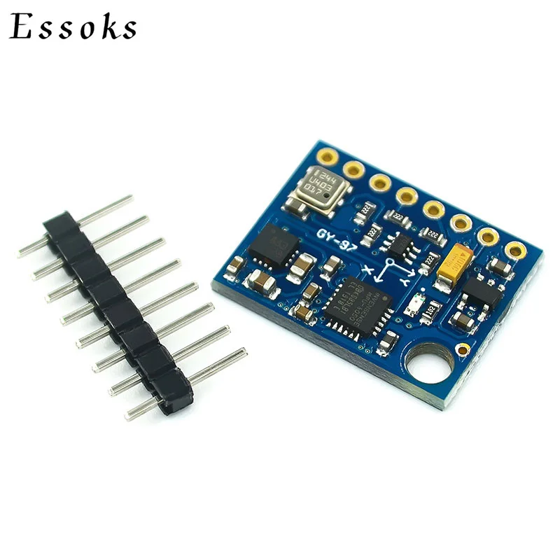Φ 10DOF модуль MPU6050 HMC5883L BMP180 GY87 сенсорный модуль 3 в-5 в GY87 для высокой точности мощности Arduino