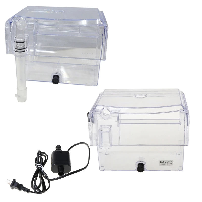 

Aquarium Breeding Hatchery House Clear Fish Tank Incubator Transparent Breeder Isolation Hanging Box TOP ones