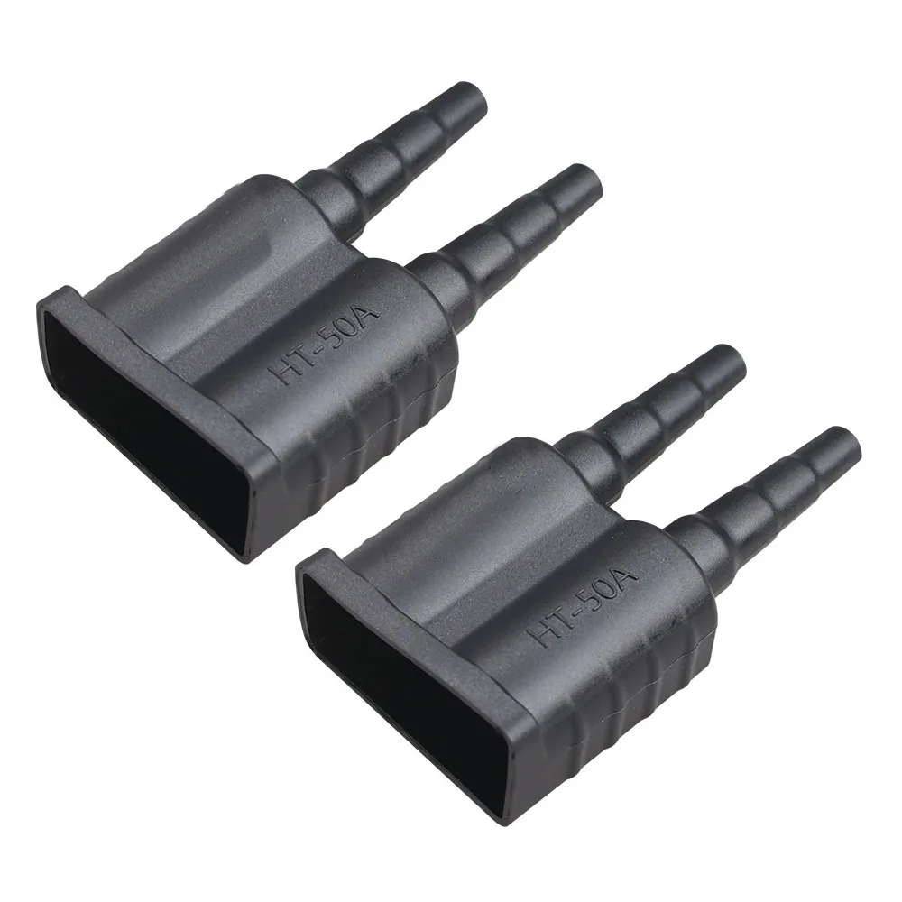 

2PCS 50A 600V Waterproof Sheath Dustproof Flat Card Slot Cable Connector PVC Connector Dust Cover for Anderson Connector