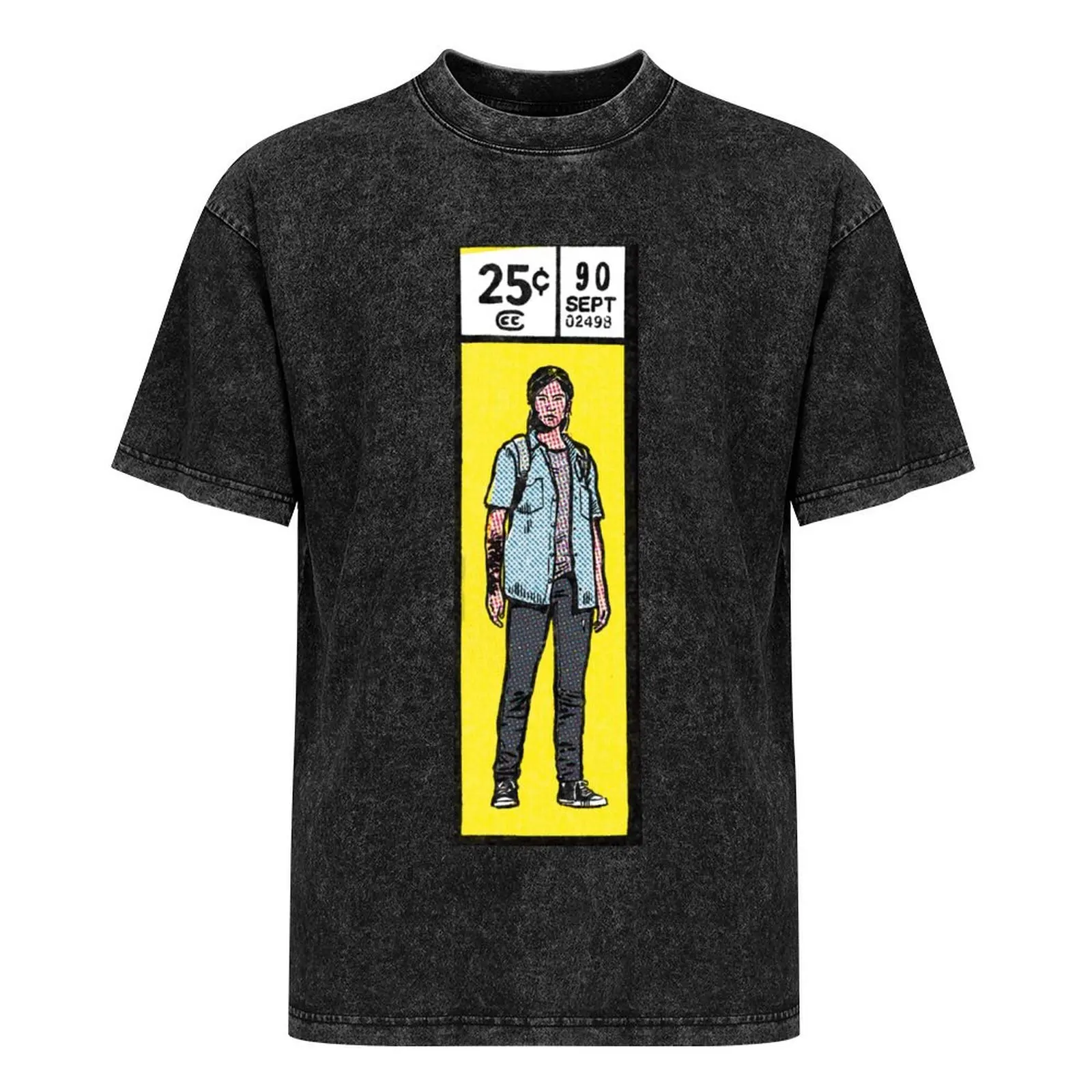 Угловая коробка для комиксов - футболка с фанатом Ellie The Last of Us 2 милые топы