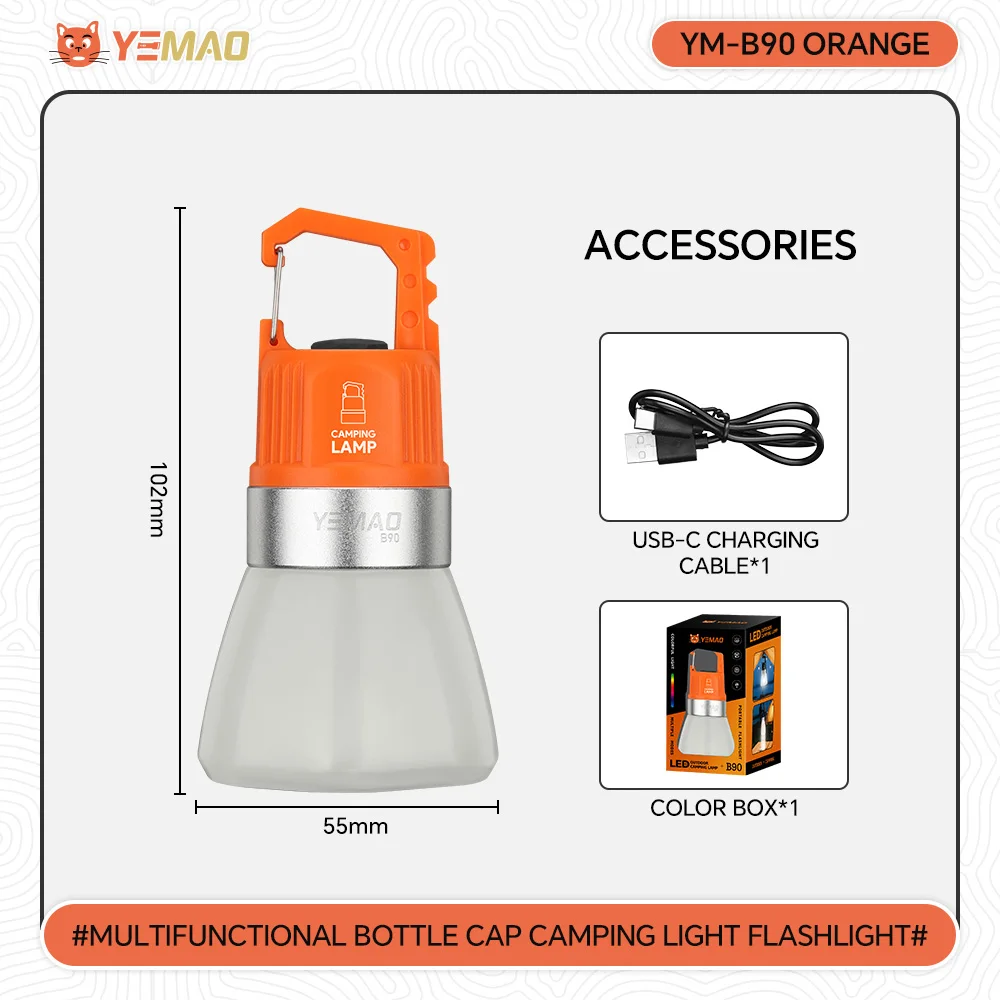 

YEMAO B90 портативный фонарь