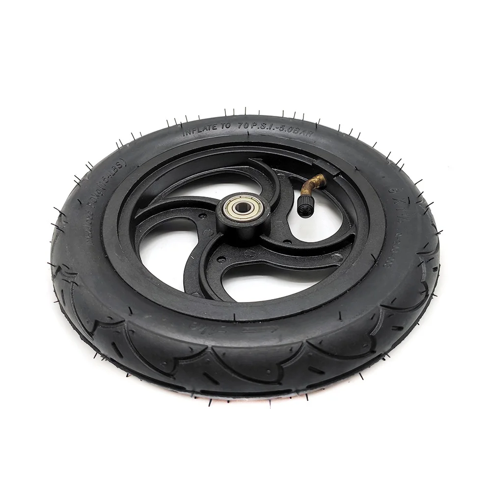 Шина и внутренняя труба 8X1 1/4 с ступицей из сплава шина 8 дюймов 8*1 25 для велосипеда