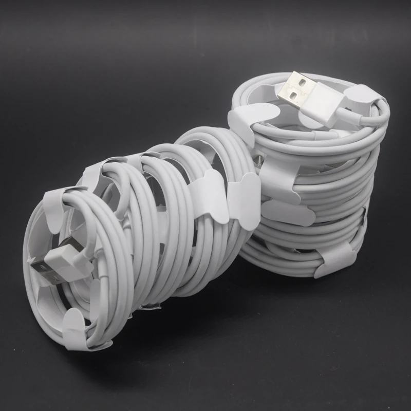 

5Pcs USB Data Cable For iPhone 13 Mini 12 Pro Max X XR 11 XS 8 7 6s 5s iPad iPod Charging Cable USB Data Cable Phone Charger