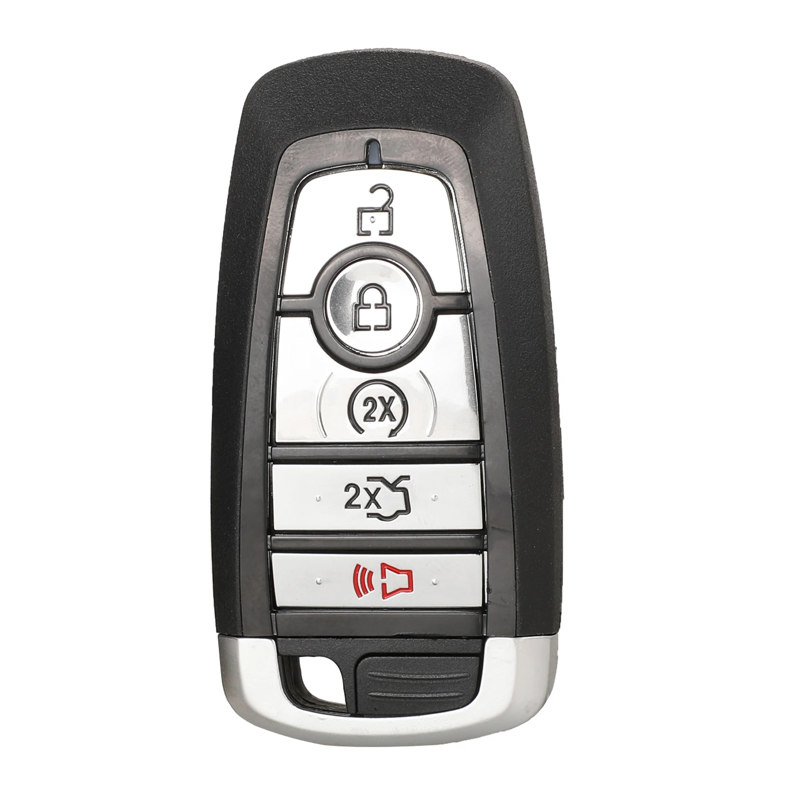 

Корпус Дистанционного Ключа Jingyuqin Для Ford Fusion Mondeo Mustang Explorer Edge 2015-2018 ABS + Металл 3/4/5 Кнопок