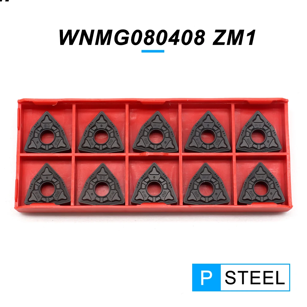 

WNMG080408 ZM1 PC4125 твердосплавные пластины, внешний токарный инструмент, лезвие из карбида вольфрама WNMG 080408, токарный станок с ЧПУ, резец, инструменты для стали