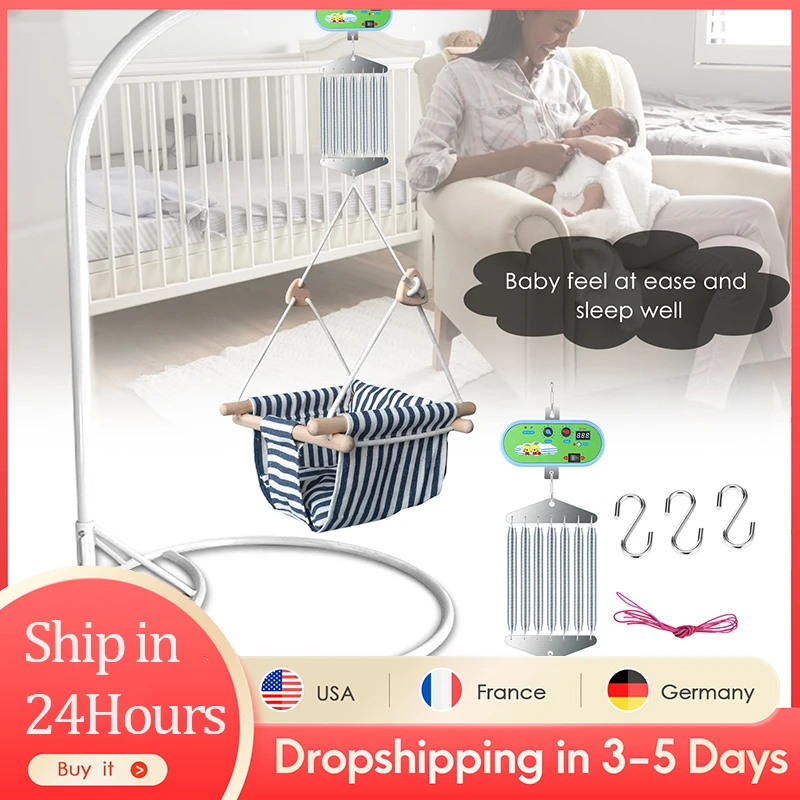 Baby Swing Baby Bouncer Controller Automatic Spring For Baby Cradle And Baby Hammock With Adjustable Timer Free Your Hands