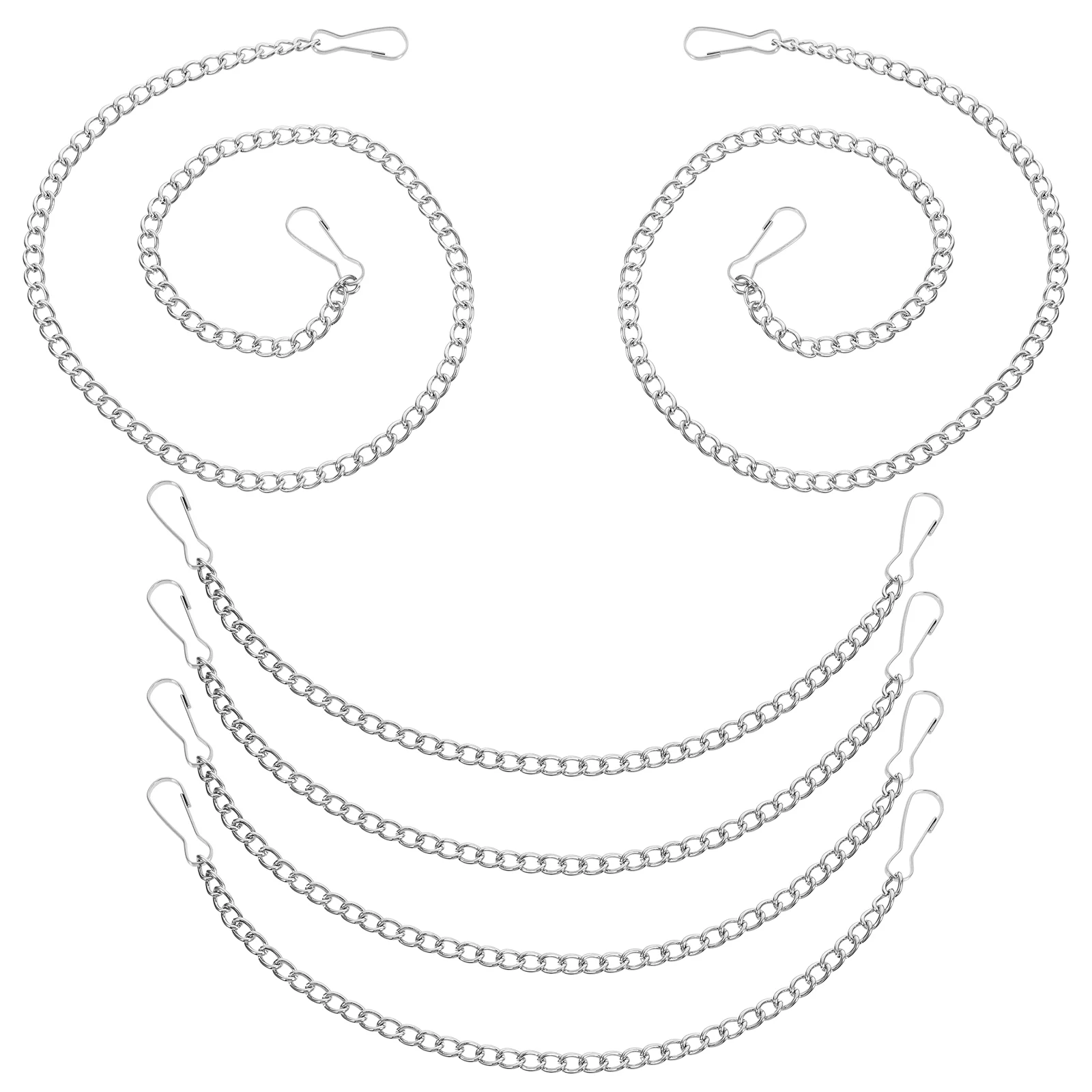 6 шт. подвесная цепочка для бирки сверхмощные вешалки картин железные крючки