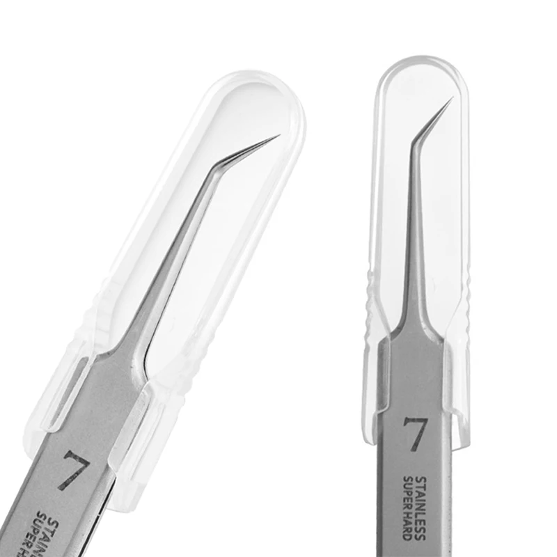 

10 шт./набор, пластиковые пинцеты для наращивания ресниц