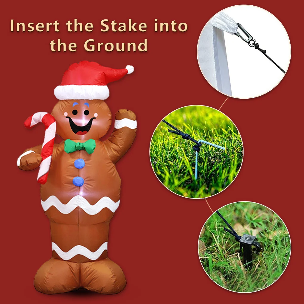 

Рождественская надувная декоративная модель двора, домашнее праздничное украшение для вечерние НКИ, новогоднее новоселье, вилка стандарта...