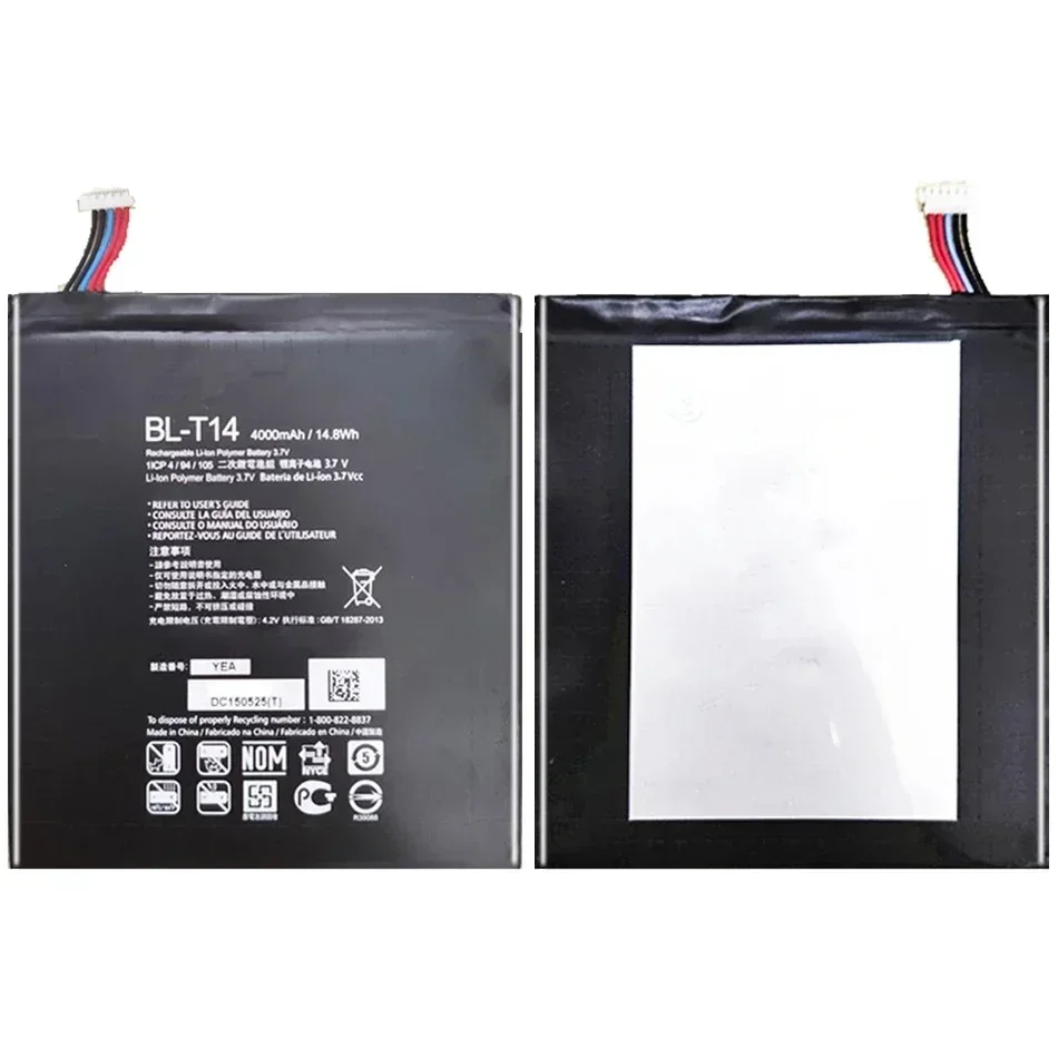 Сменный аккумулятор BL-T14 для LG Pad 8 0 V480 V495 V496 V490 аккумуляторные батареи 4000 мАч