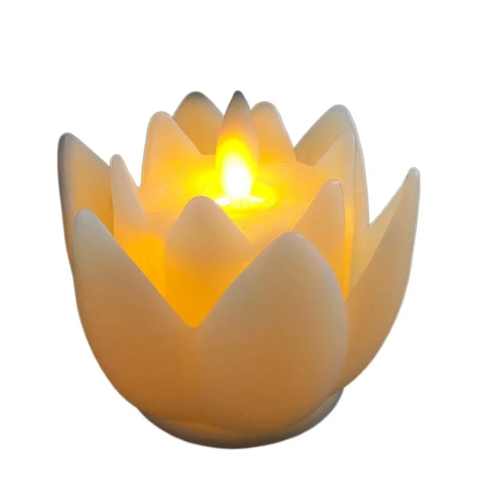 

Электронная лампа-свеча лотоса