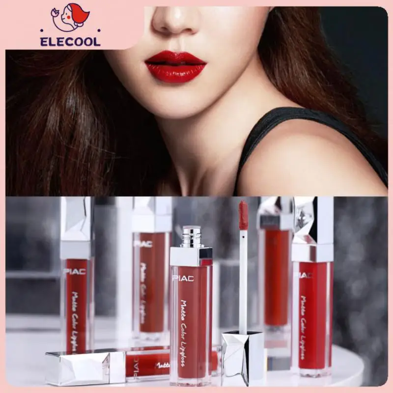 

Red Lip Glaze Moisturizing Soft Lip Gloss Women Velvet Lip Makeup Tool Matt Lipstick Repair Lips Water Lip Gloss Drop Shipping