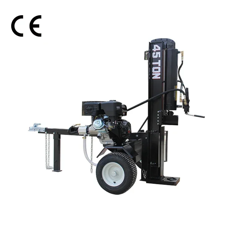 장고 트레이 Ls45bd 45T Hydrauliczny separator kłód Szybki z silnikiem wysokoprężnym i zestawem do podnoszenia