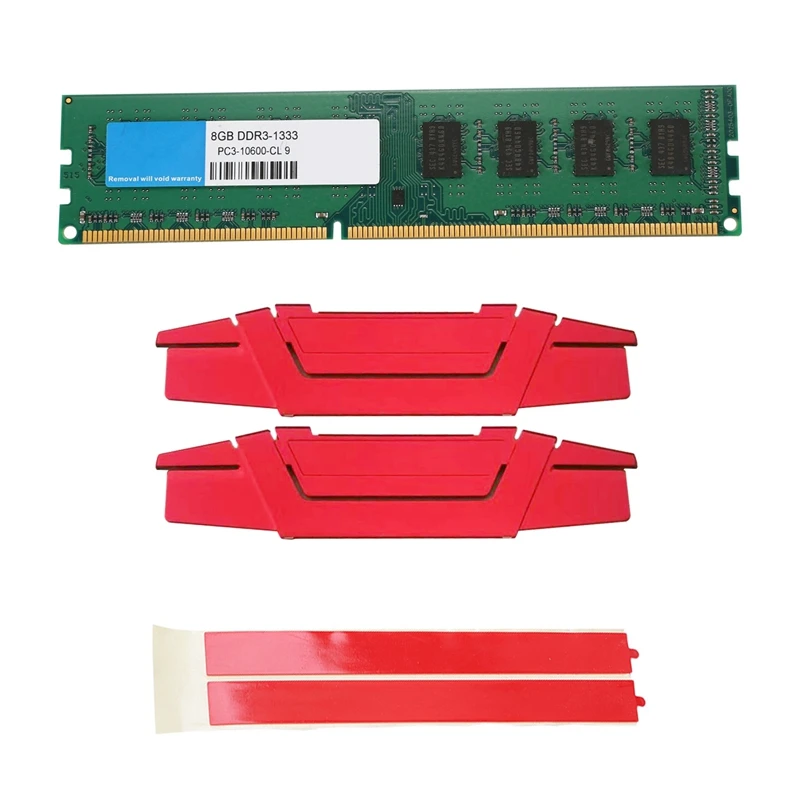 

ОЗУ 8 Гб DDR3 1333 МГц + охлаждающий жилет