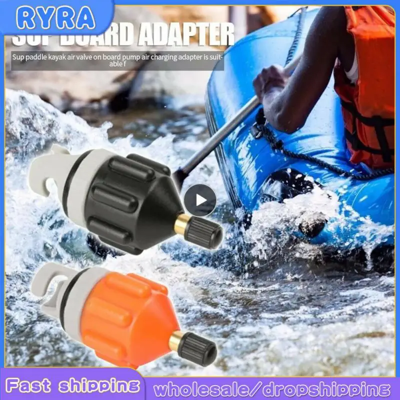 

1~10PCS Air Valve Adaptor Inflatable Boat Pump Connector And Rubber Boat Canoe Kayak Air Valve Pump Compressor Converter For SUP