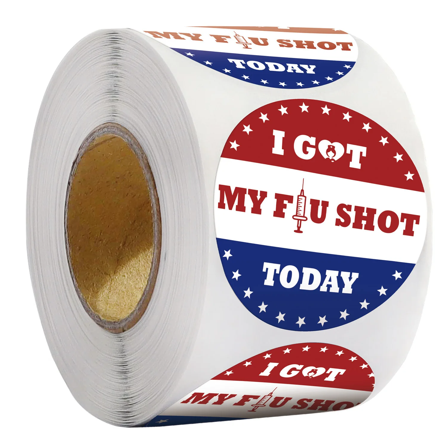 

500 1.5-inch new crown anti epidemic stickers