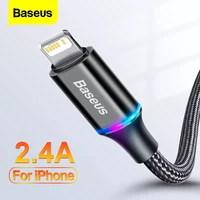 baseus usb cable for iphone 6 7 8 plus 11 12 13 pro xs max x xr 18w lighting fast charging charger usb data cable for ipad cord