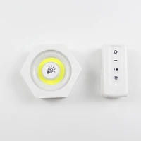 mini led light smart wireless remote control can adjust the night light decorative kitchen closet staircase paste aisle lighting