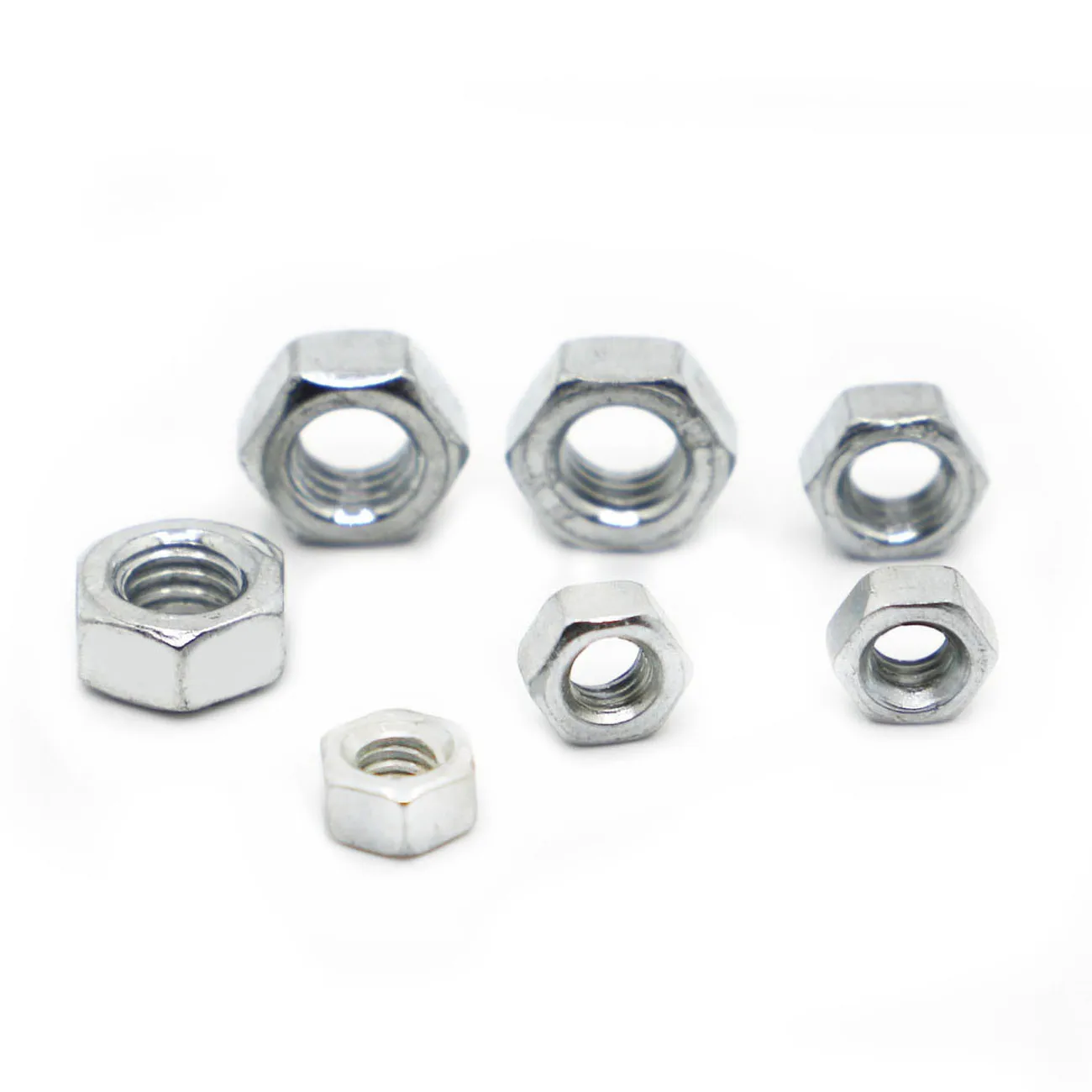 

M2 M2.5 M3 M4 M5 M6 M8 M10 M12 M14 M16 M18 M20 M22 M24 Zinc Plated Carbon Steel Metric Hexagon Hex Nuts