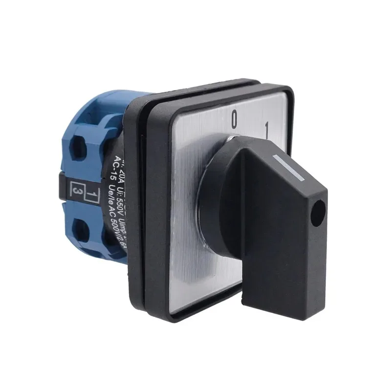 Фотоэлемент 2-позиционный 4-контактный поворотный кулачковый переключатель 550 в