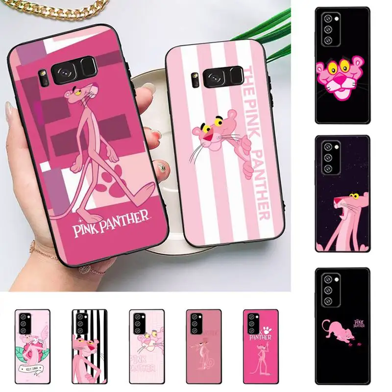 

Чехол MINISO для телефона с розовой пантерой для Samsung J 7 plus 7core J7 neo J6 plus prime J6 J4 J5, чехол для мобильного телефона