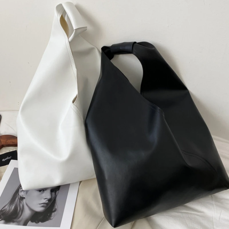 

Хобо кожаные женские универсальные простые сумки на плечо для женщин, новые повседневные сумки-мессенджеры, вместительные сумки-тоуты для женщин, большая сумка 2023