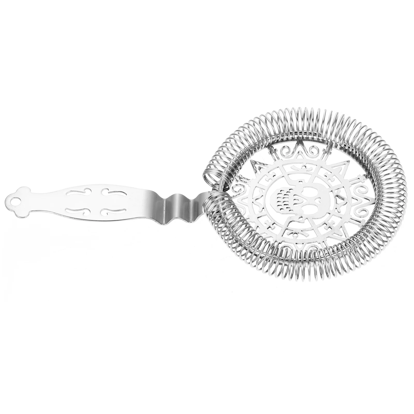 

Cocktail Shaker Bar Strainer Cocktail Stainless Steel Ice Cube Julep Strainer Bar Strainer Martini Filter Whiskey Set