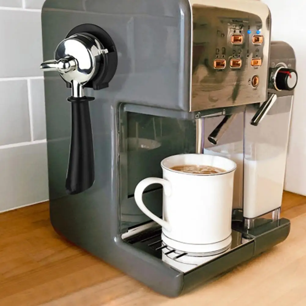 

Italian Coffee Machine Handle Bracket Holder Free Punching Plastic Kitchen Bar Wall Mounted Storage Bracket 51-58mm
