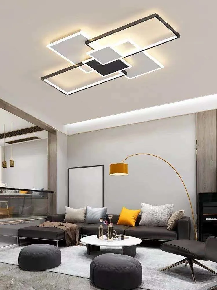 

Современные искусственные светильники для гостиной, скандинавский декоративный светильник, потолочные светодиодные светильники, промышленные потолочные светильники