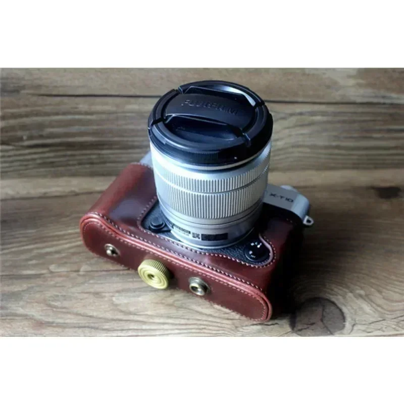 Чехол для камеры из искусственной кожи сумка Fujifilm XT30 XT20 Fuji XT10 высококачественная